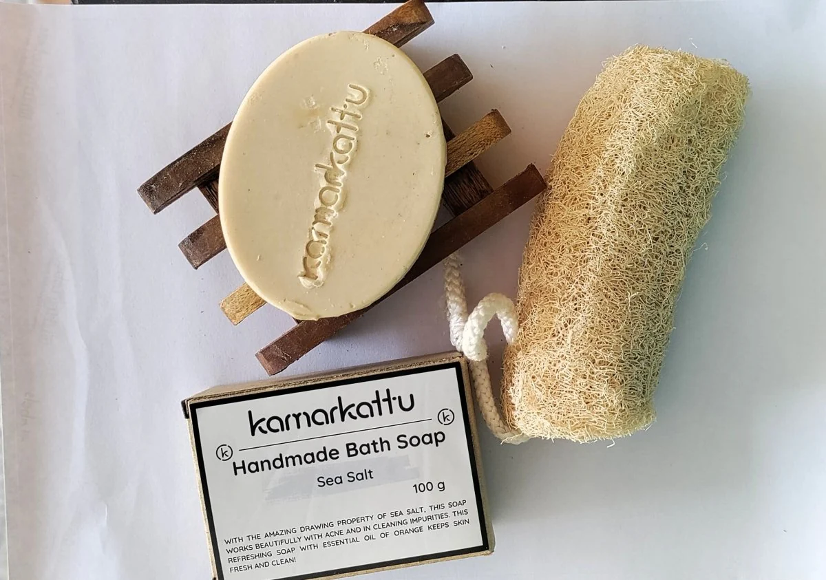Bath soaps for oily skin - Handmade : Pack of 2 - Image 10