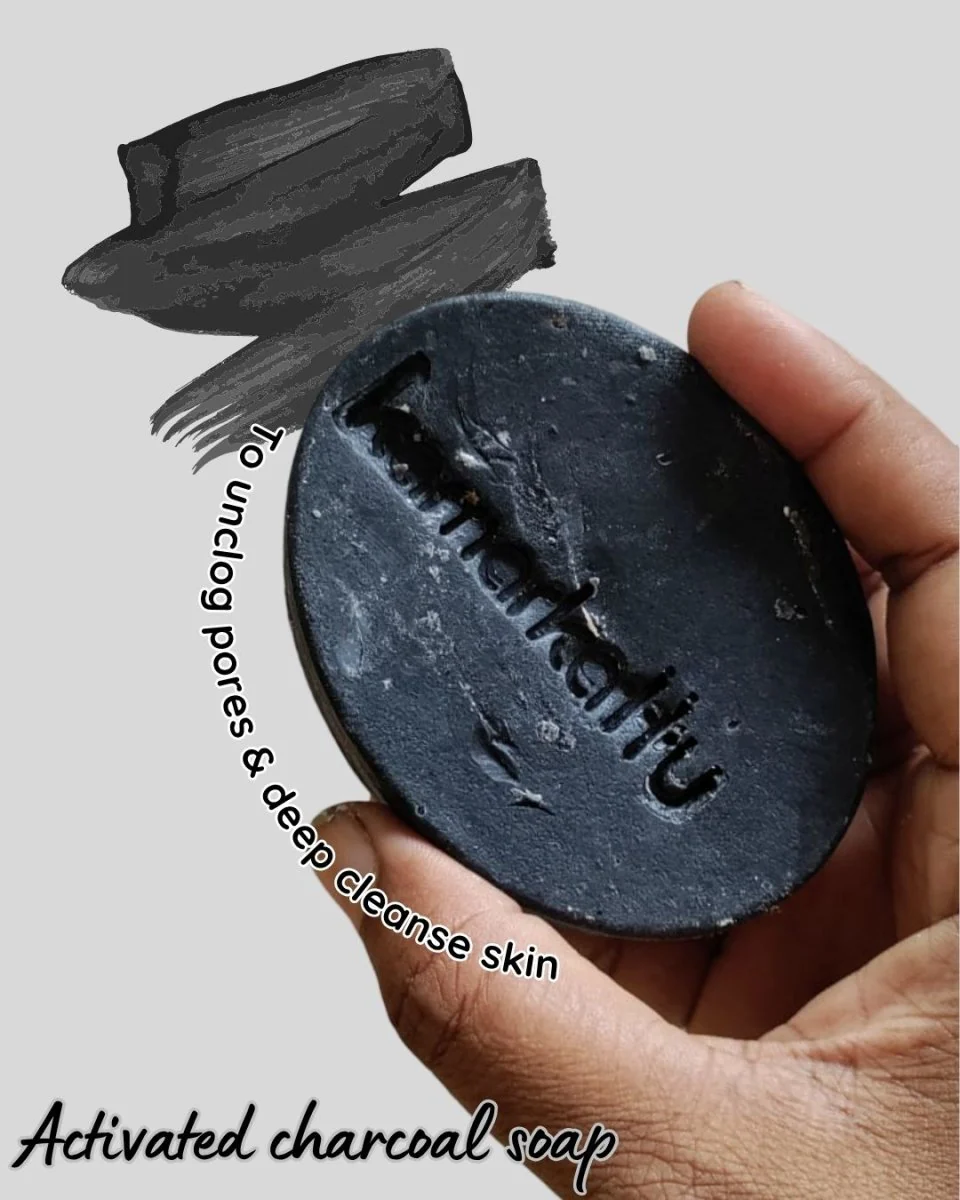 Bath soaps for oily skin - Handmade : Pack of 2 - Image 5
