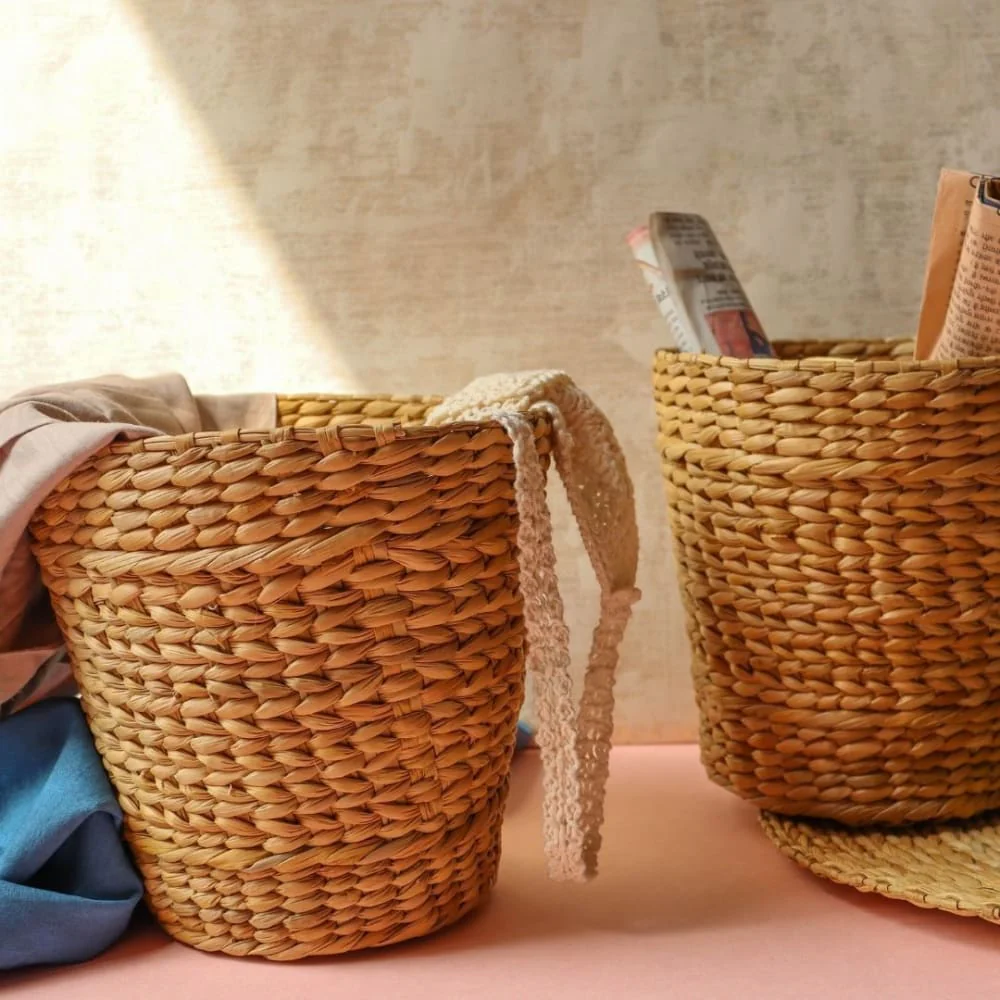 Handcarfted Kauna Grass Weaved Baskets - Image 12