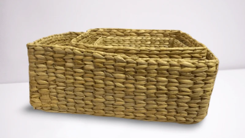 Handcarfted Kauna Grass Weaved Baskets - Image 9