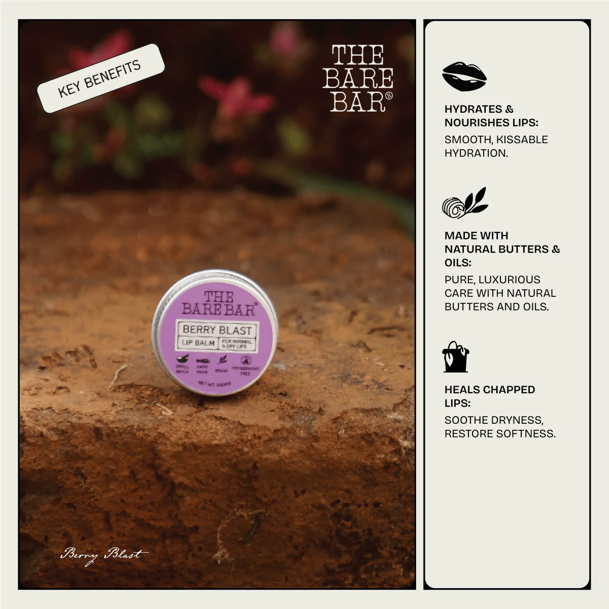 Berry Blast Lip Balm for Soft and Flavored Lips - Image 5
