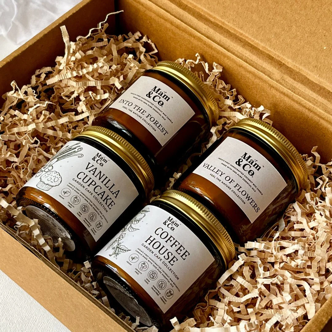 Best Seller Gift Pack - Set of 4 Coconut Wax Candles - Image 13