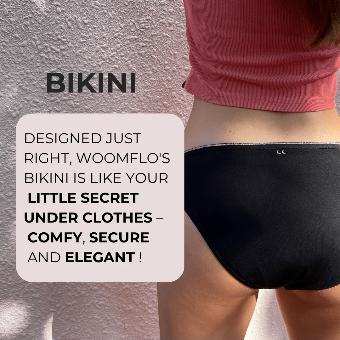 Bikini Medium Flow | Reusable Period Panty - Image 3