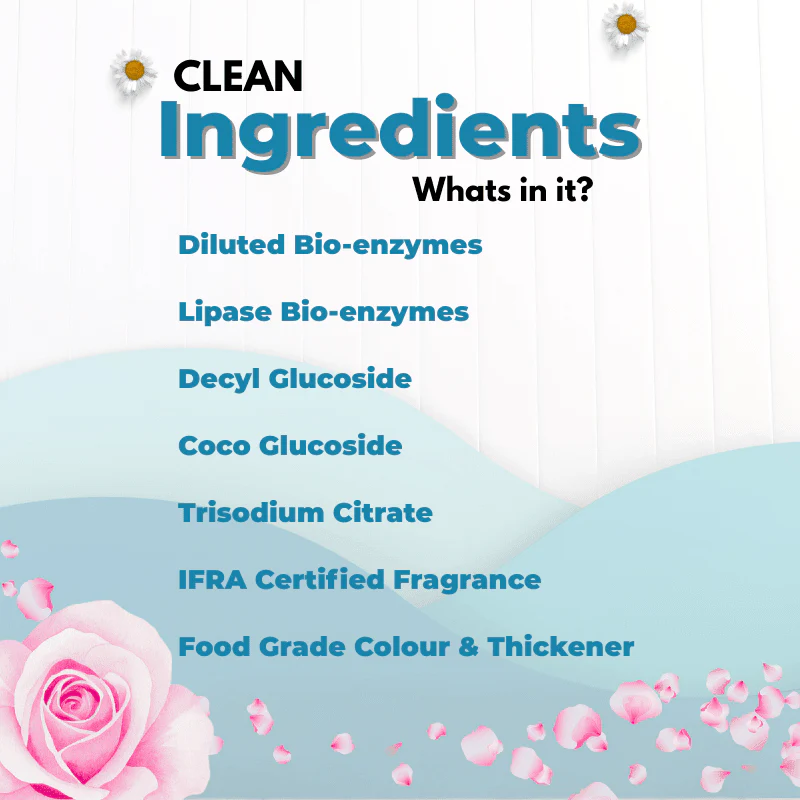 Bio Enzyme Based Laundry Wash | Natural & Eco Friendly Cleaner - Image 3