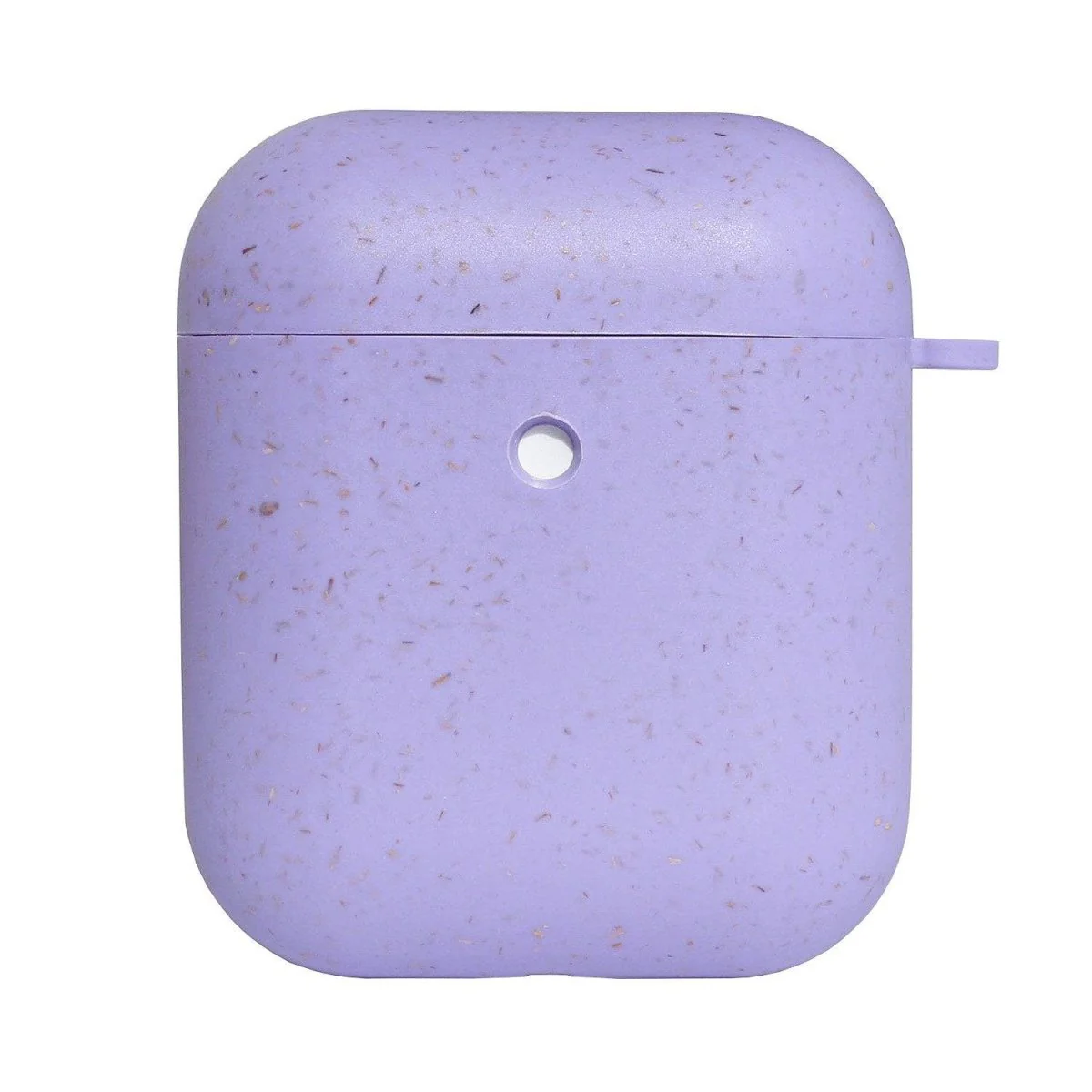 Biodegradable Eco-Friendly Wheat Straw AirPods Cover - Lavender Mist - Image 5
