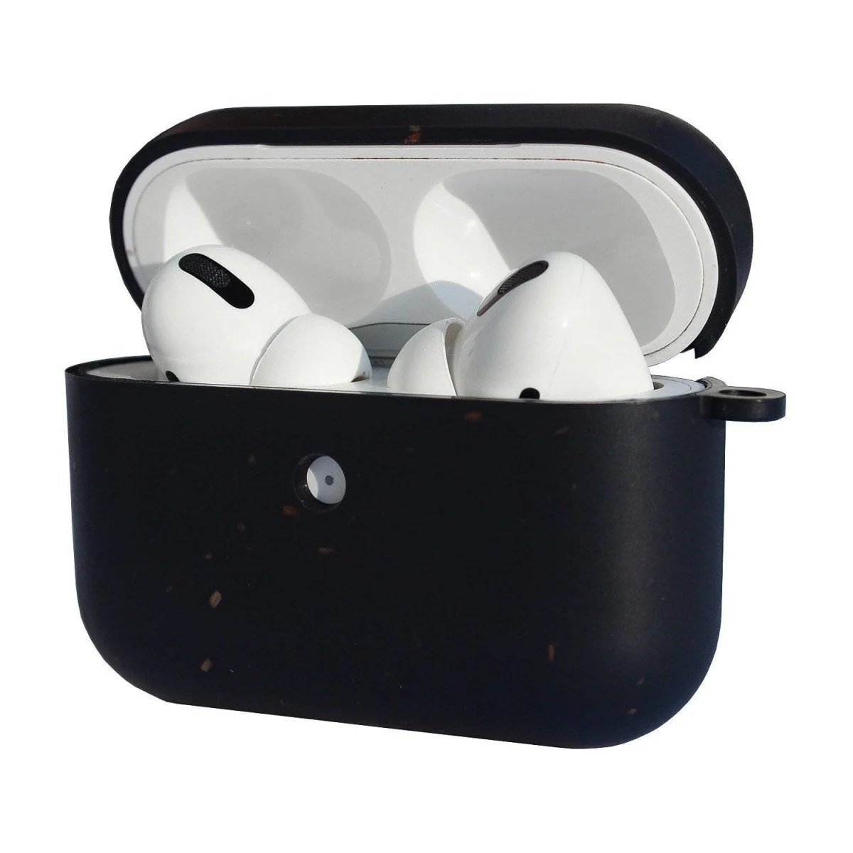 Biodegradable Eco-Friendly Wheat Straw AirPods Cover - Seal Gray