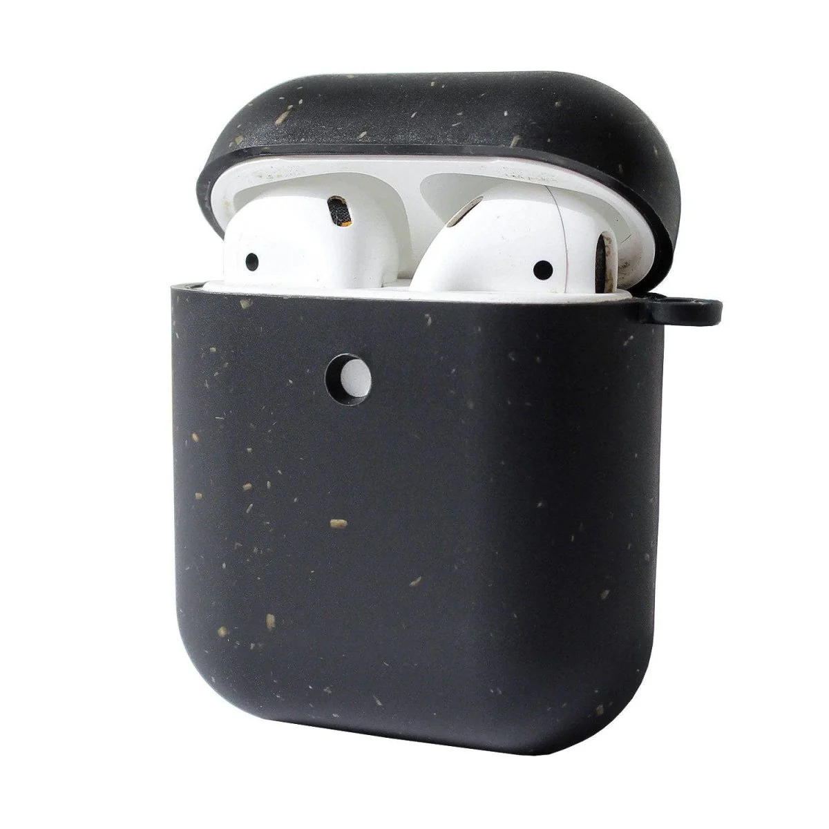 Biodegradable Eco-Friendly Wheat Straw AirPods Cover - Seal Gray - Image 4