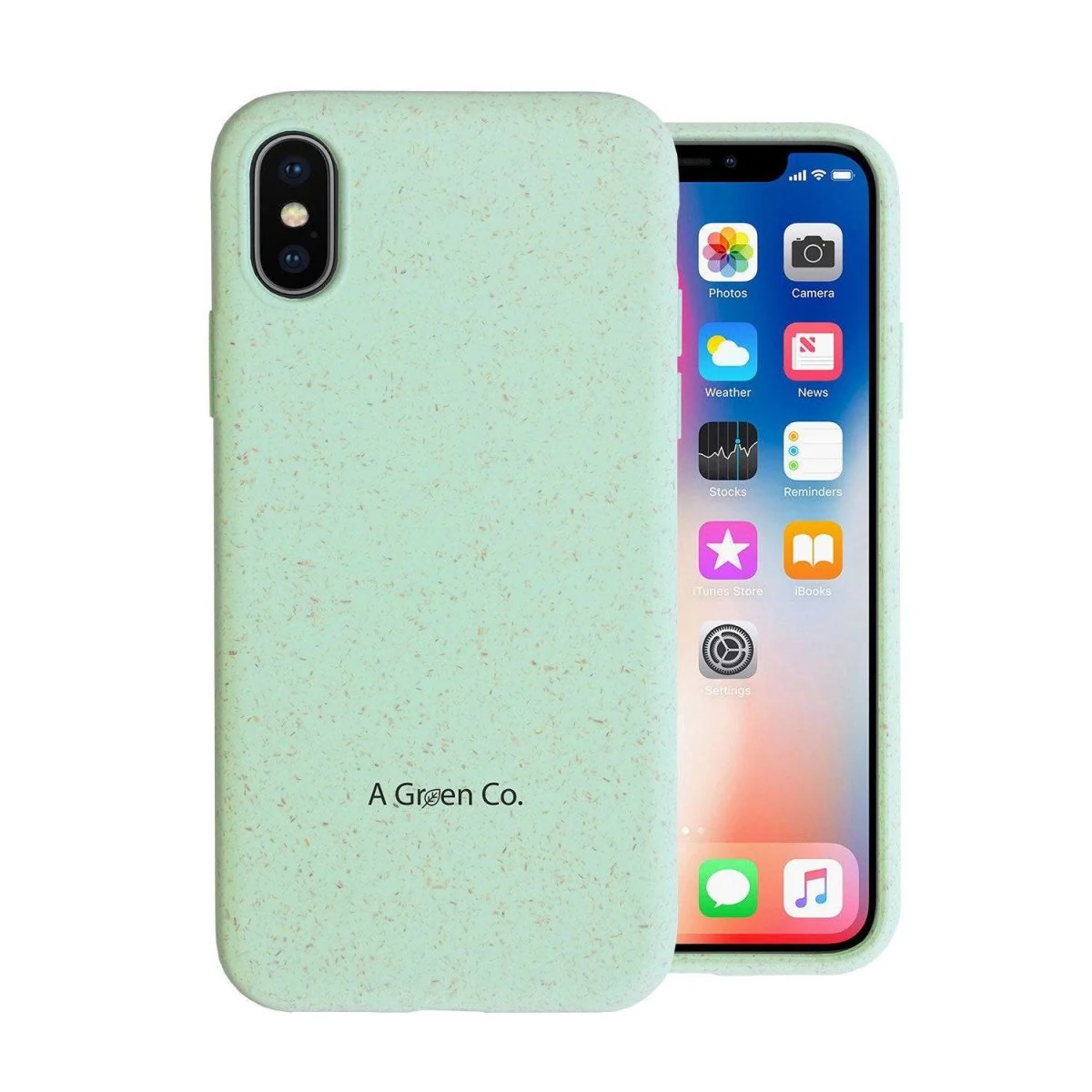 Biodegradable Eco-Friendly Wheat Straw Phone Case / Mobile Cover - Mint Green - Image 12