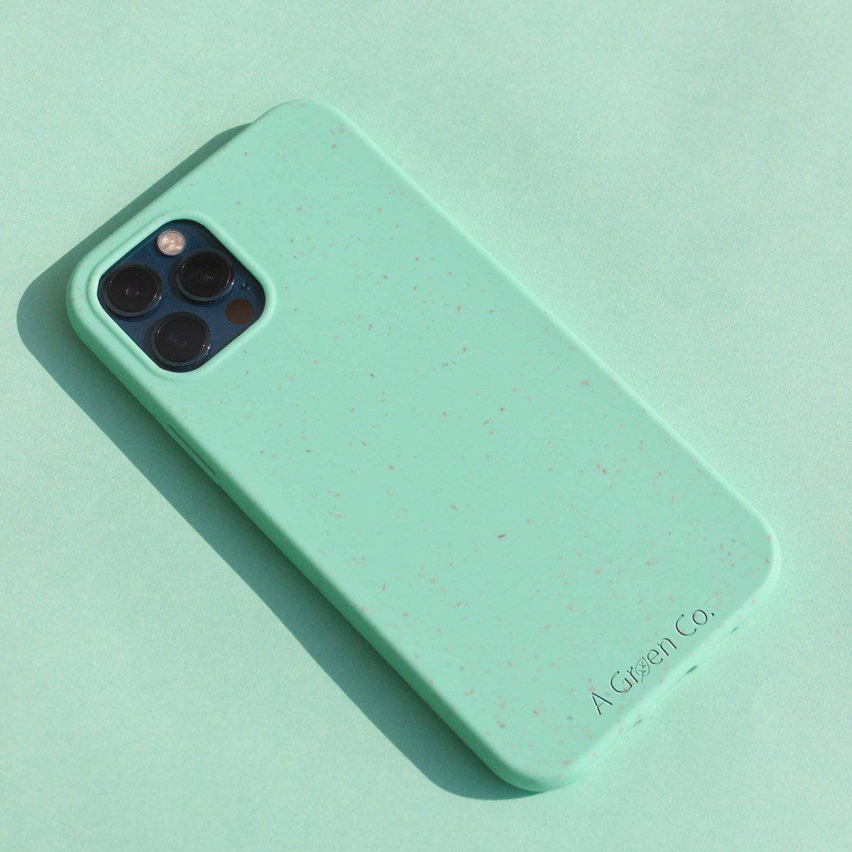 Biodegradable Eco-Friendly Wheat Straw Phone Case / Mobile Cover - Mint Green - Image 13
