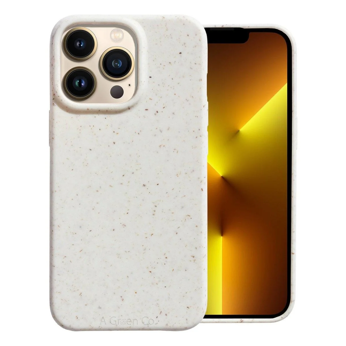 Biodegradable Eco-Friendly Wheat Straw Phone Case / Mobile Cover - Nude Beige - Image 2