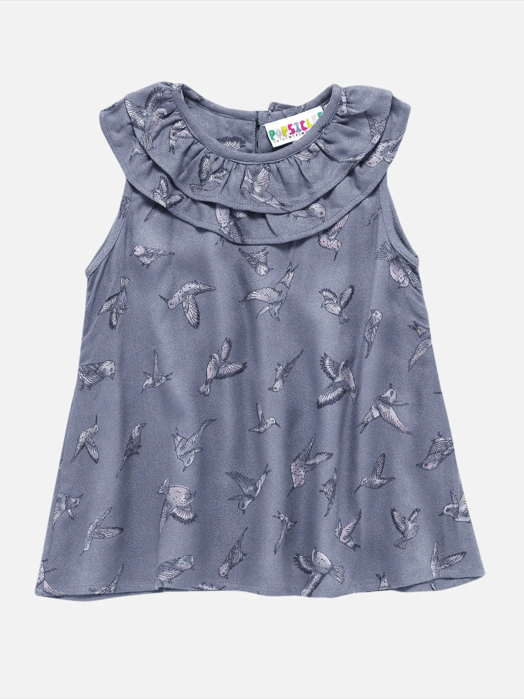 Girls Bird Flock Top & Shorts Set Regular Fit – Cute Summer Outfit - Image 2