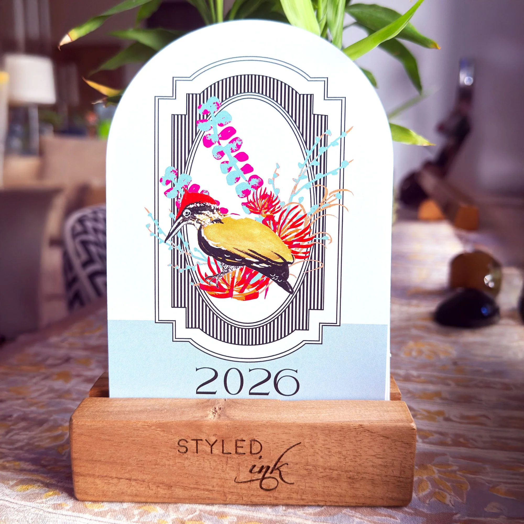 Birds of India Calendar 2026 | Vertical Format | Eco-Friendly Art