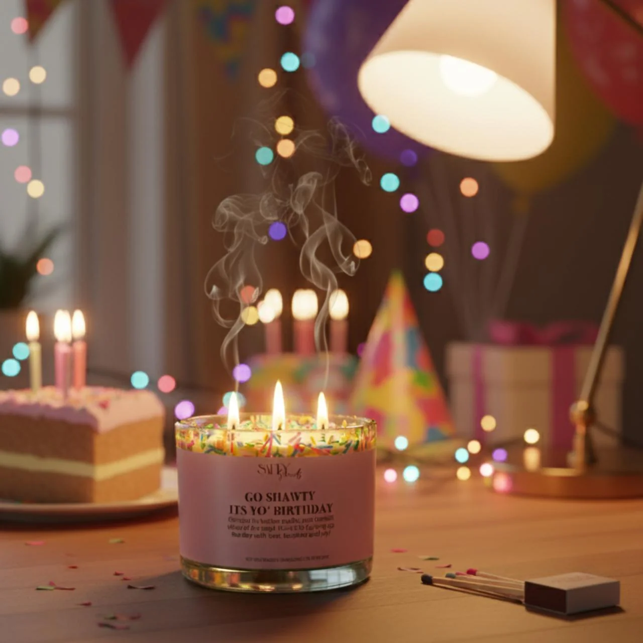 Birthday Scented Candle- Celebration Candle Gift for Loved Ones - Image 5