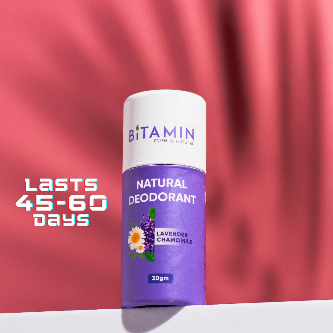 Lavender Chamomile Natural Deodorant - 30g - Image 5