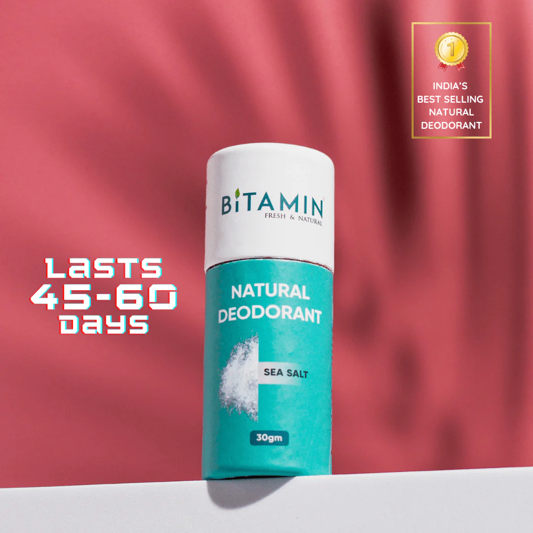 Men Natural Deodorant - Pack of 2 | 30g Each - Image 4