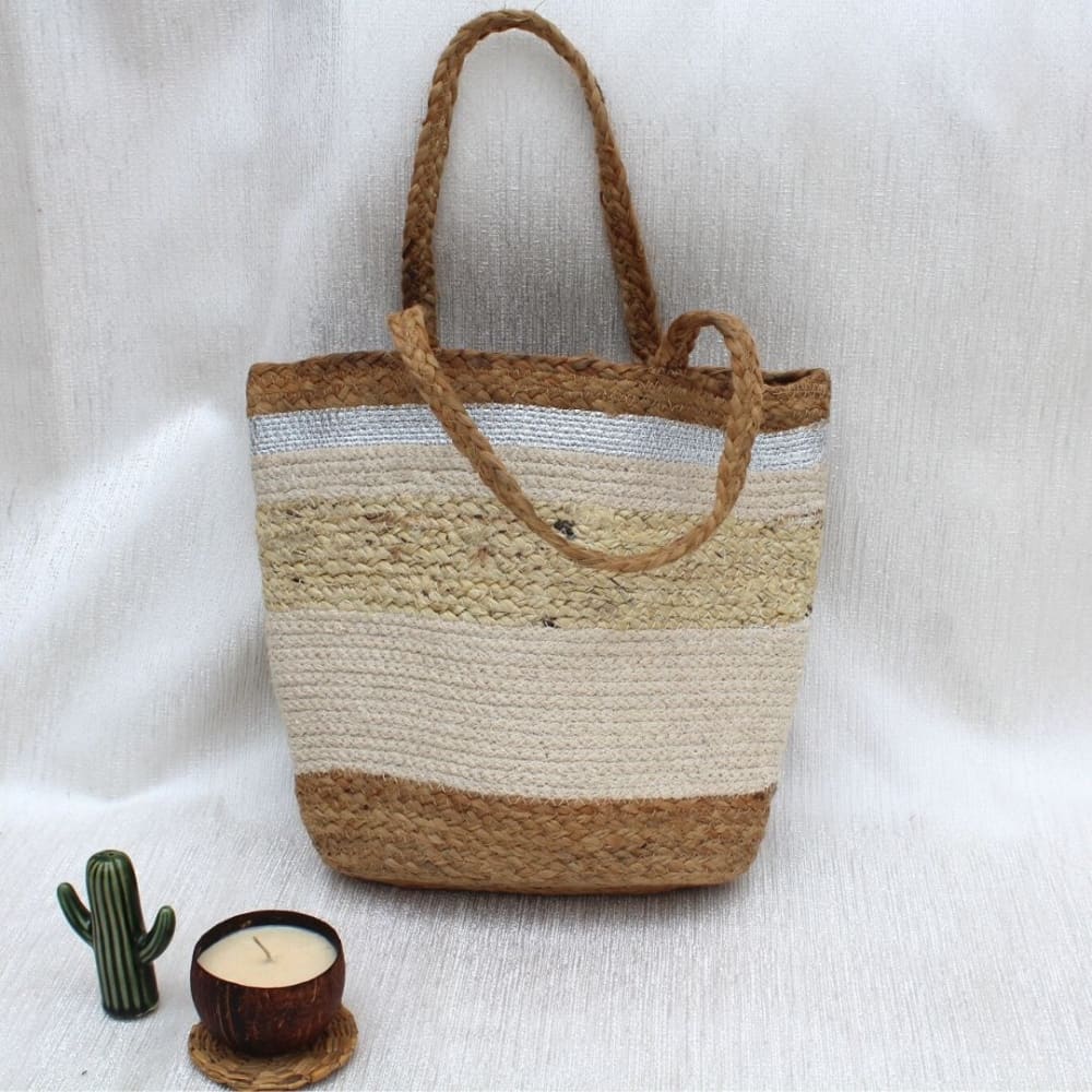 Cotton Jute Tote Bags