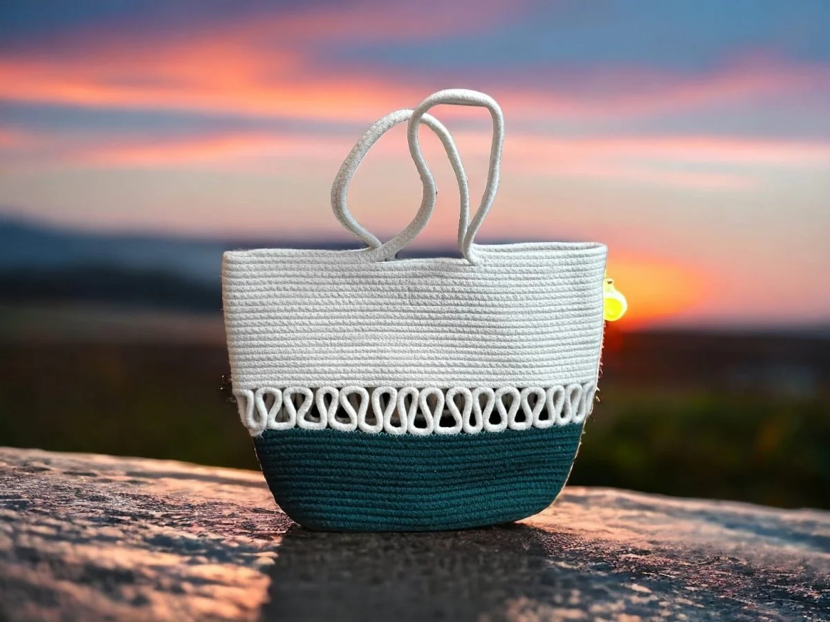 Cotton Jute Tote Bags - Image 4