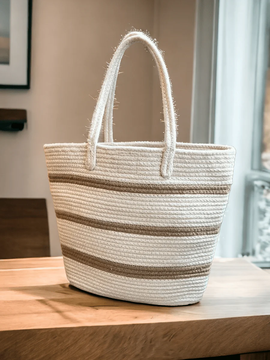 Cotton Jute Tote Bags - Image 6
