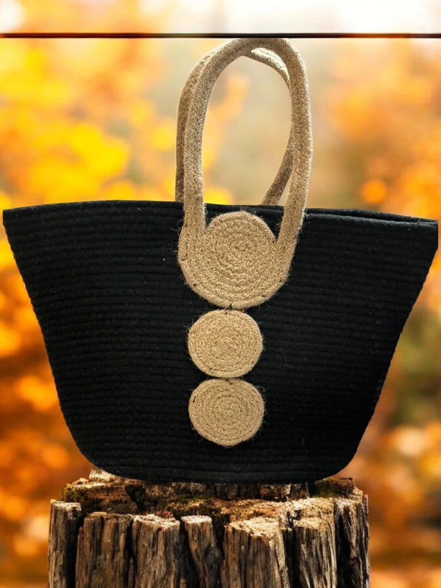 Cotton Jute Tote Bags - Image 7