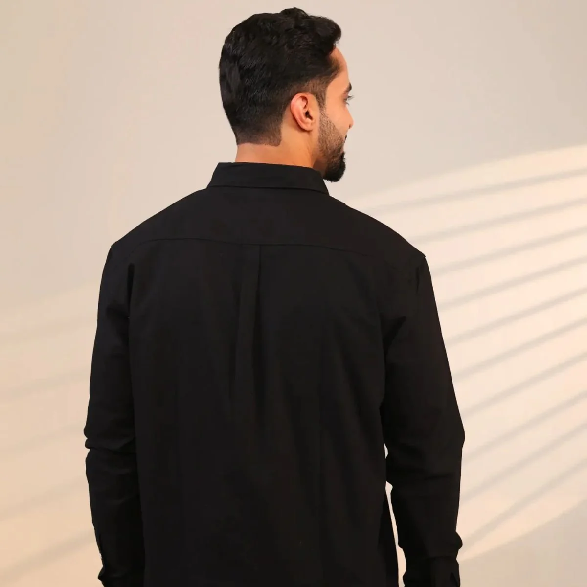 Black Onyx Shirt – Classic Cotton Shirt for Men - Image 3