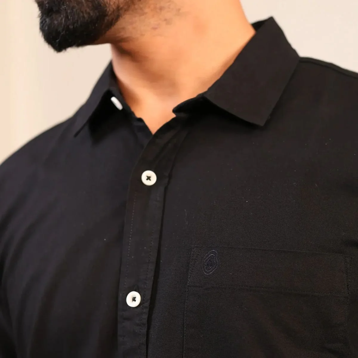 Black Onyx Shirt – Classic Cotton Shirt for Men - Image 5