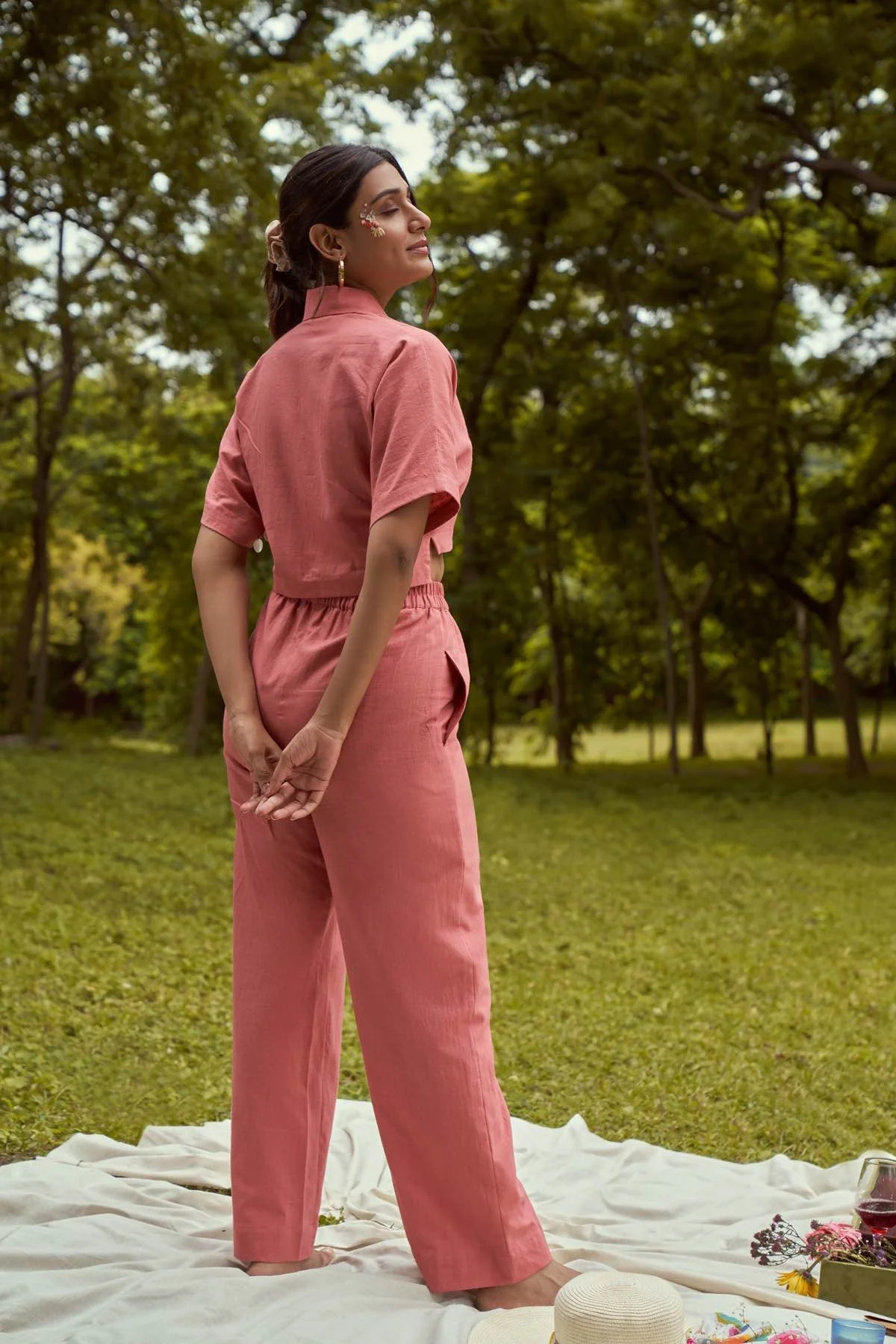 Blooming Ruffino Handloom Cotton Shirt - Image 3