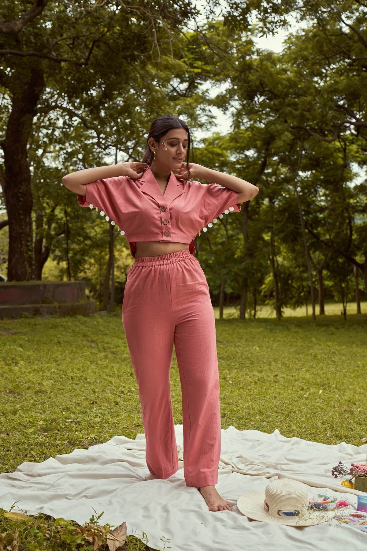 Blooming Ruffino Handloom Cotton Shirt - Image 4