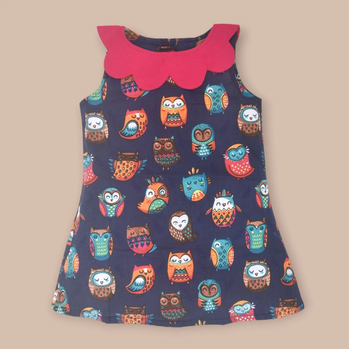 Pure Cotton Baby Dress with Printed Design - Image 7