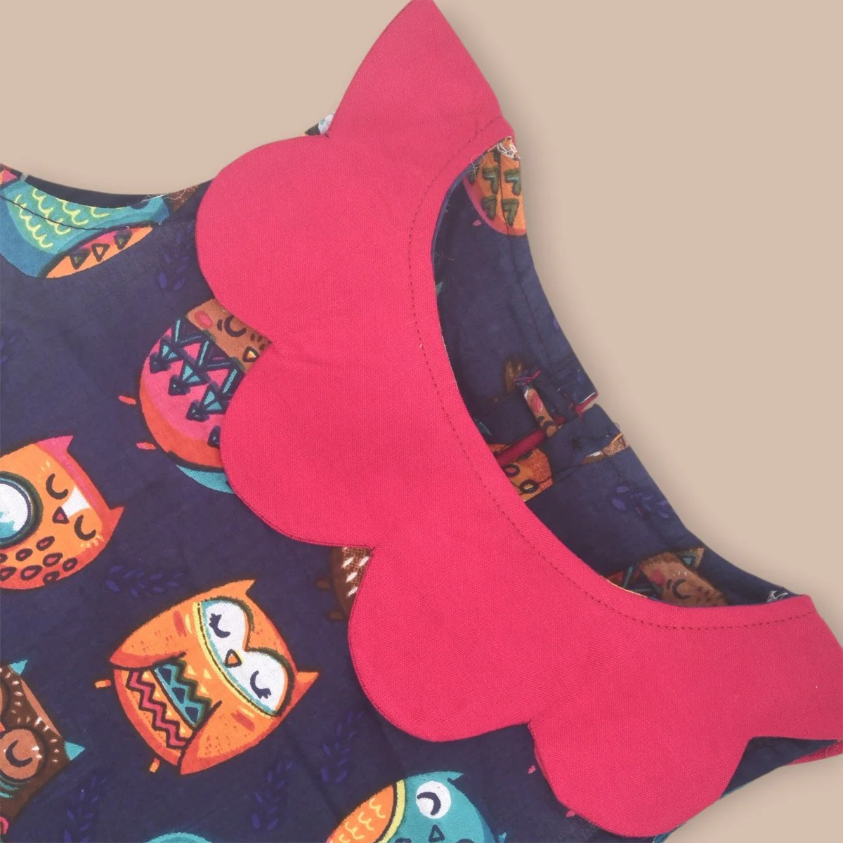 Pure Cotton Baby Dress with Printed Design - Image 8