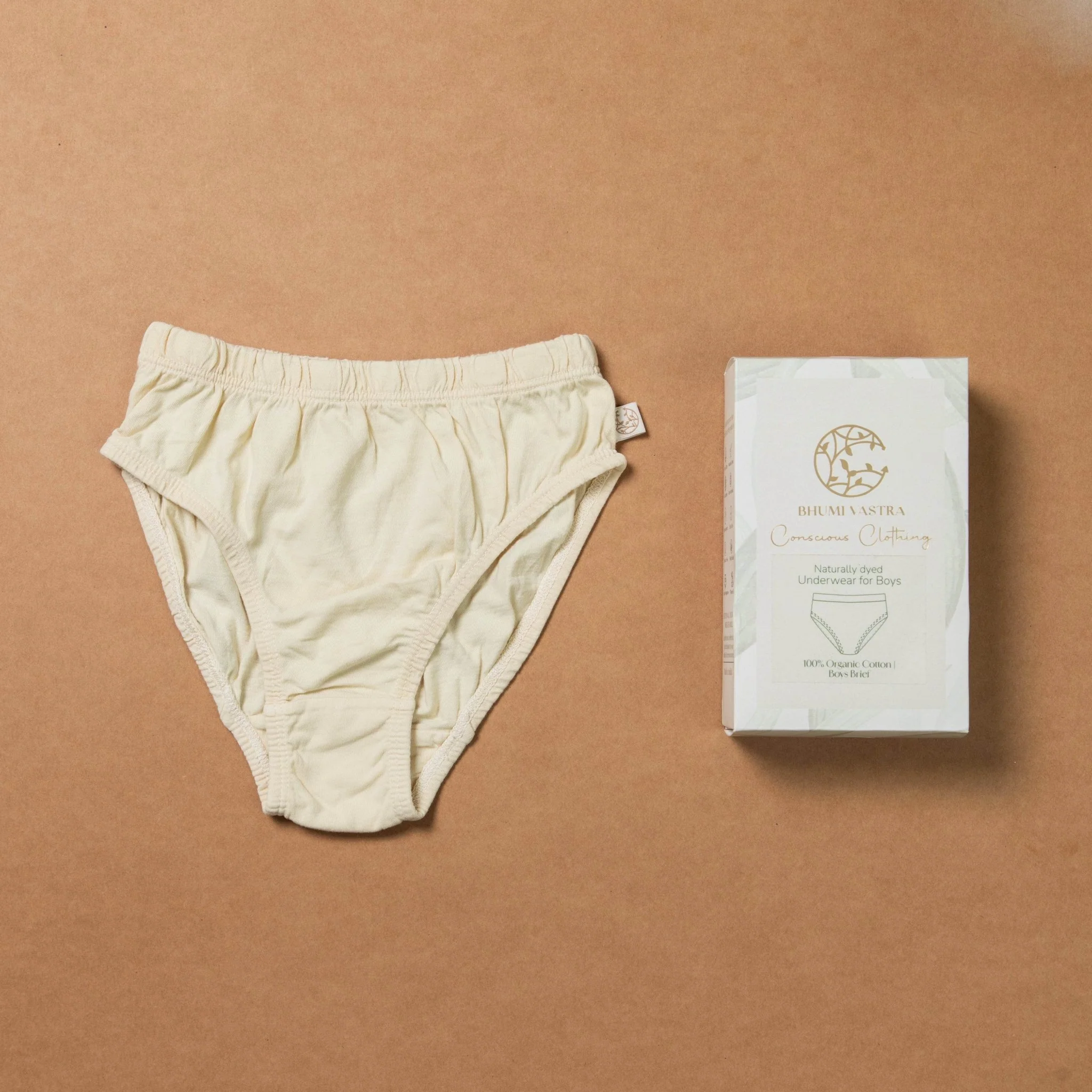 Boys Briefs -Organic -Plant Dyed- Toxin Free- Anti-Microbial-Pack of 3 - Image 3
