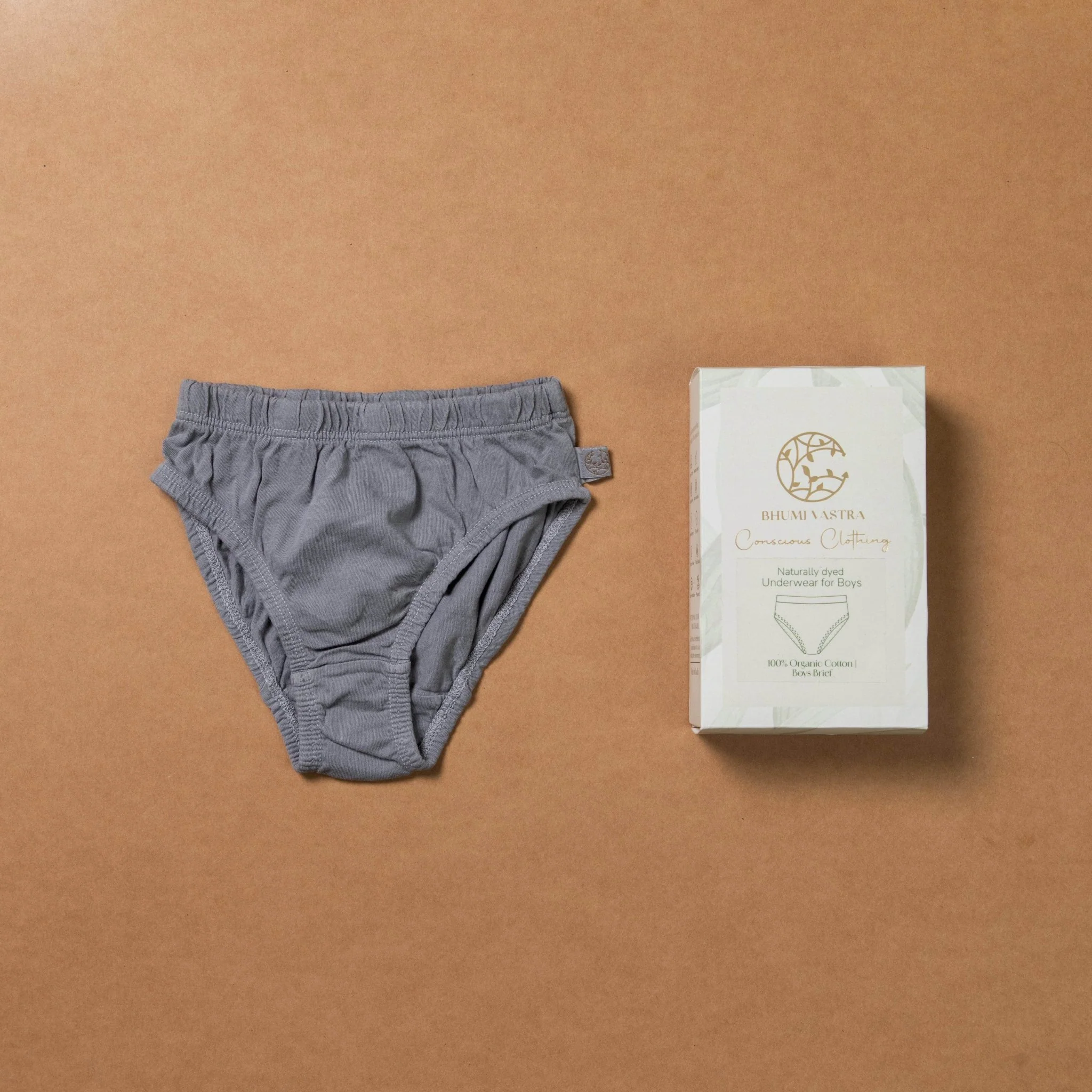 Boys Briefs -Organic -Plant Dyed- Toxin Free- Anti-Microbial-Pack of 3 - Image 5