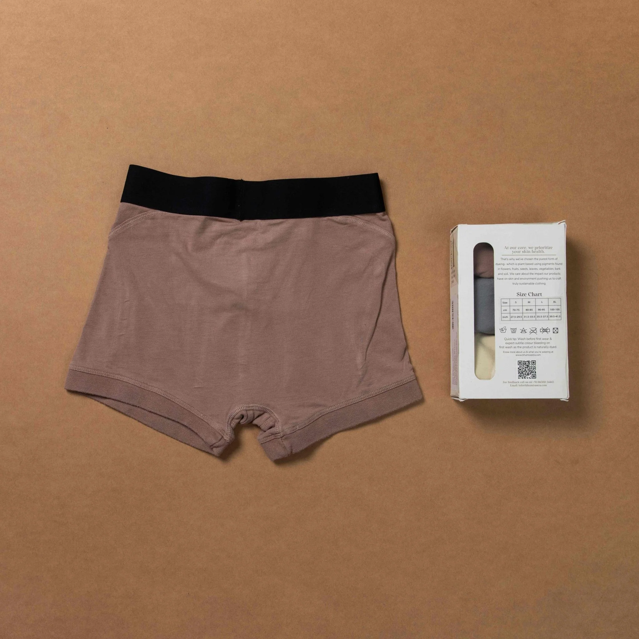 Boys Trunks-Organic- Plant Dyed- 0 Toxins- Anti-Microbial-Pack of 2 - Image 7