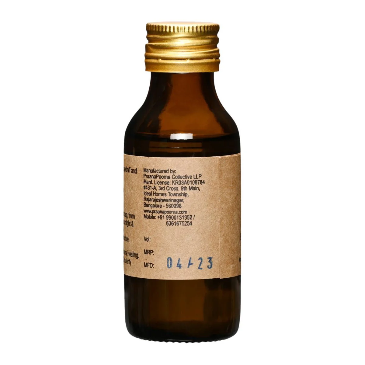 Brahmi Infused Hair Oil- 50 ml - Image 3