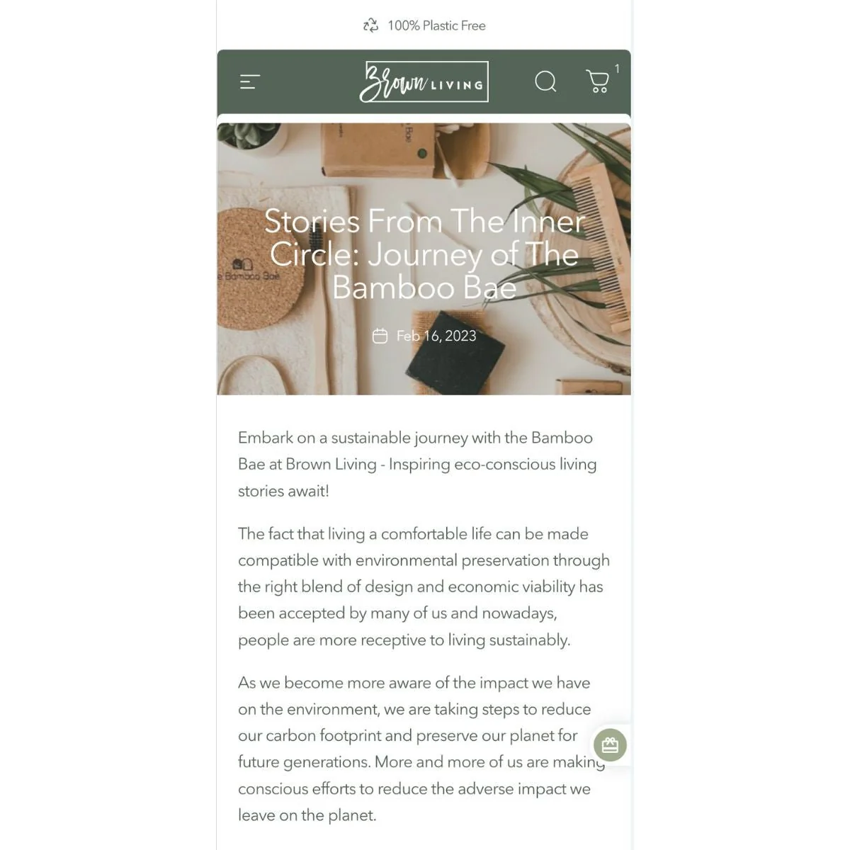Featured Brand Blog (1,000 words)