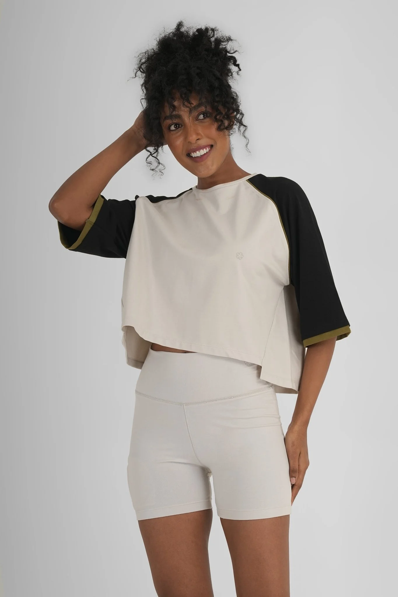 Brat White Co-ordinated | Stylish & Comfortable Women’s Activewear Set - Image 4