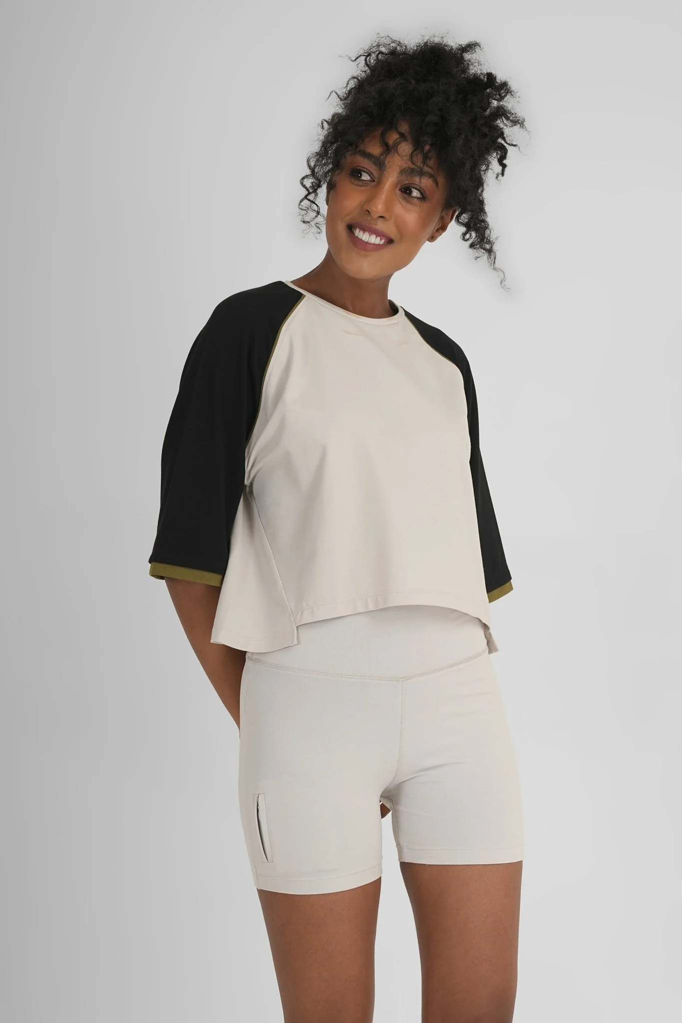 Brat White Co-ordinated | Stylish & Comfortable Women’s Activewear Set - Image 5