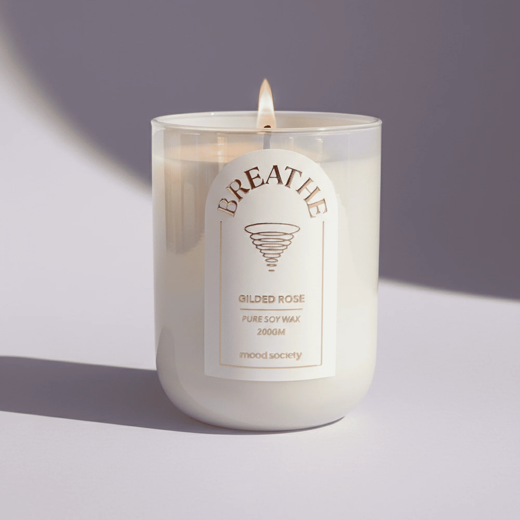 Breathe Scented Candle | Handcrafted Aromatherapy Candle - Image 3
