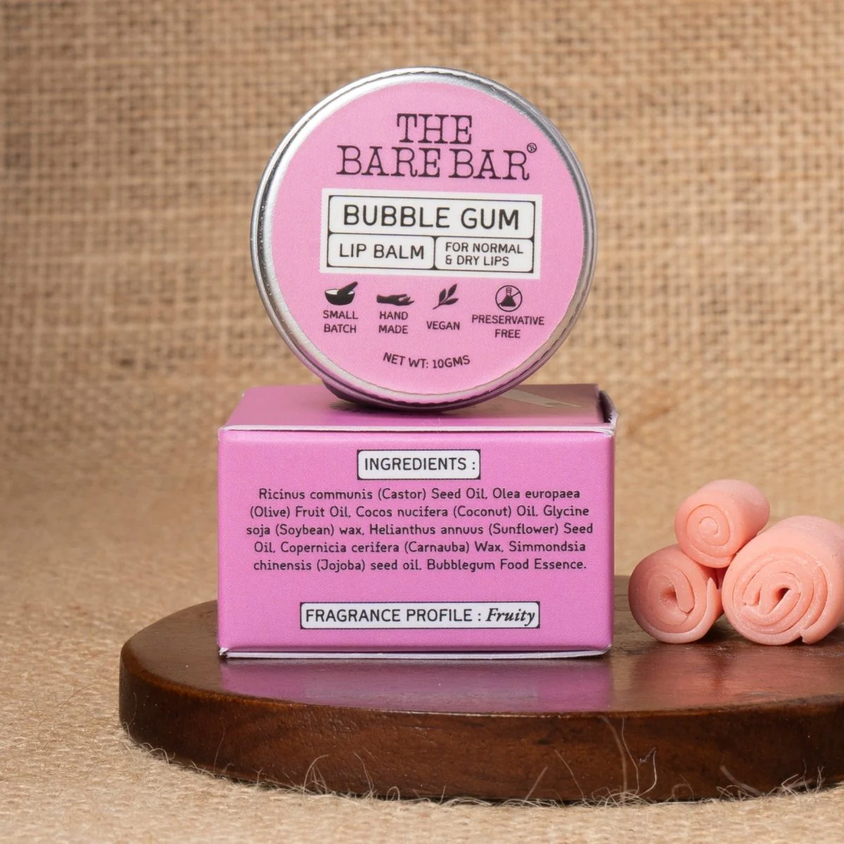 Bubble Gum Lip Balm for Kids and Teens - Image 2