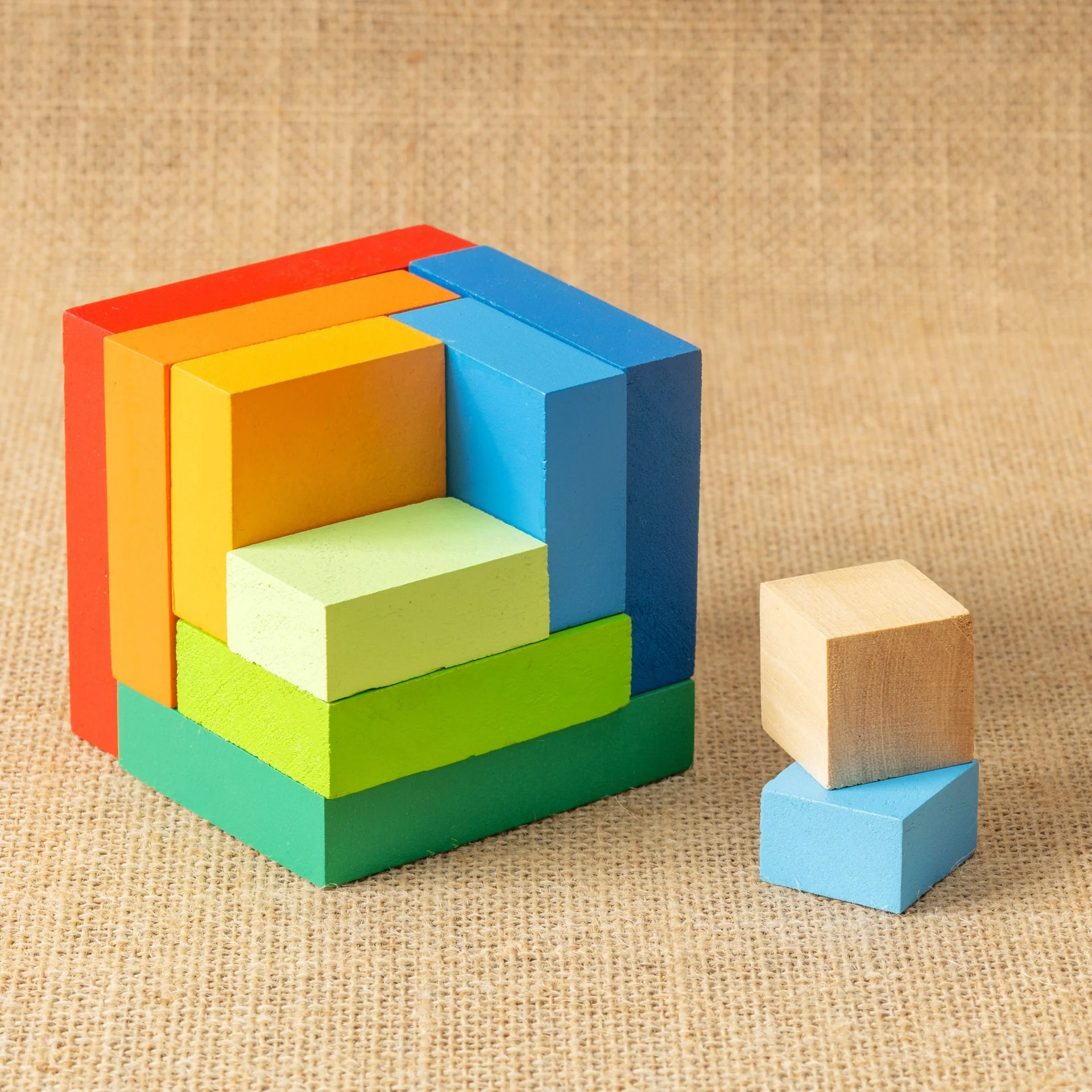 Build-a-Cube | Open-Ended Wooden Building Toy For Kids - Image 5