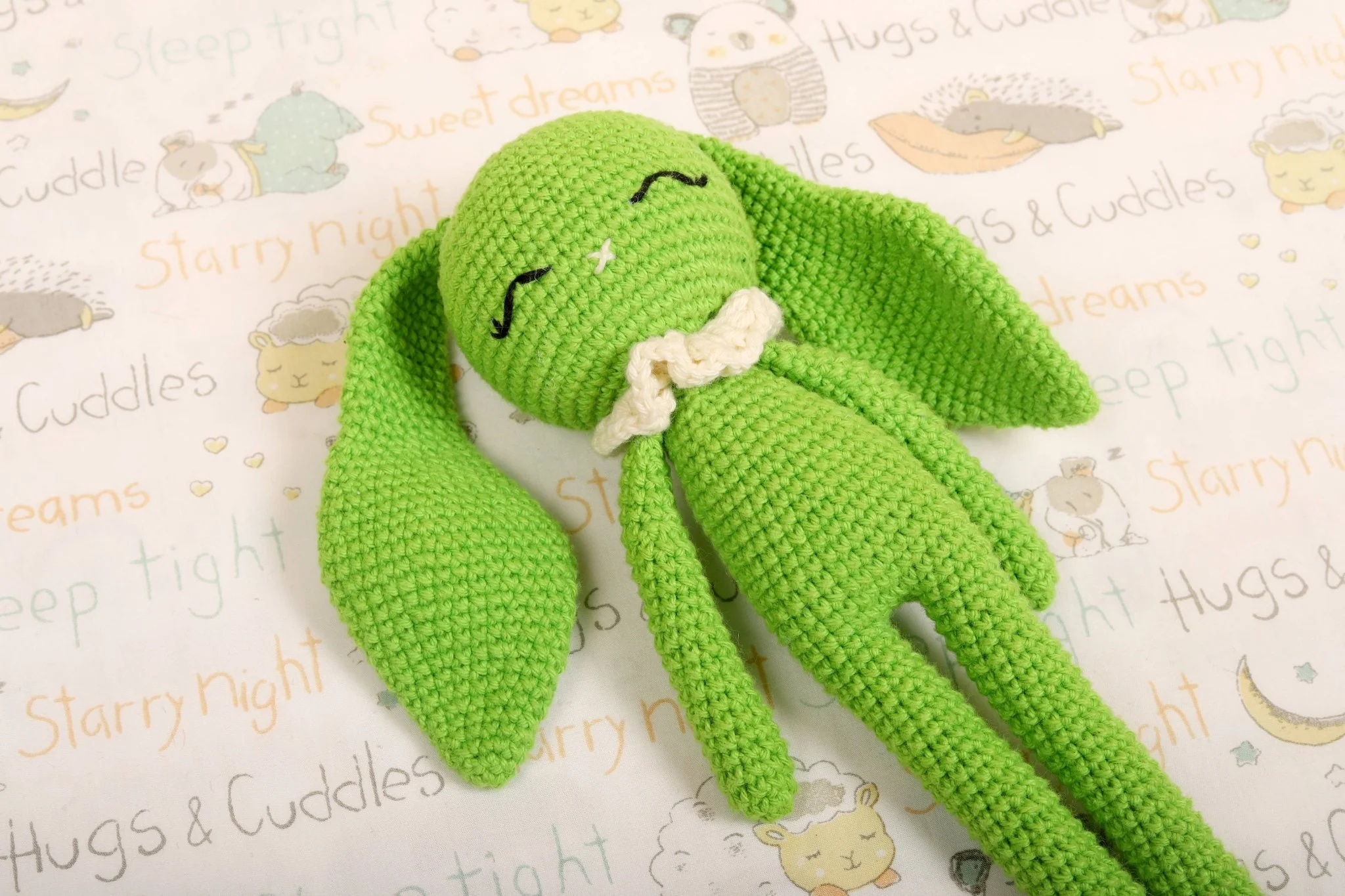 Hopper the Bunny – Handmade Crochet Bunny Toy - Image 6