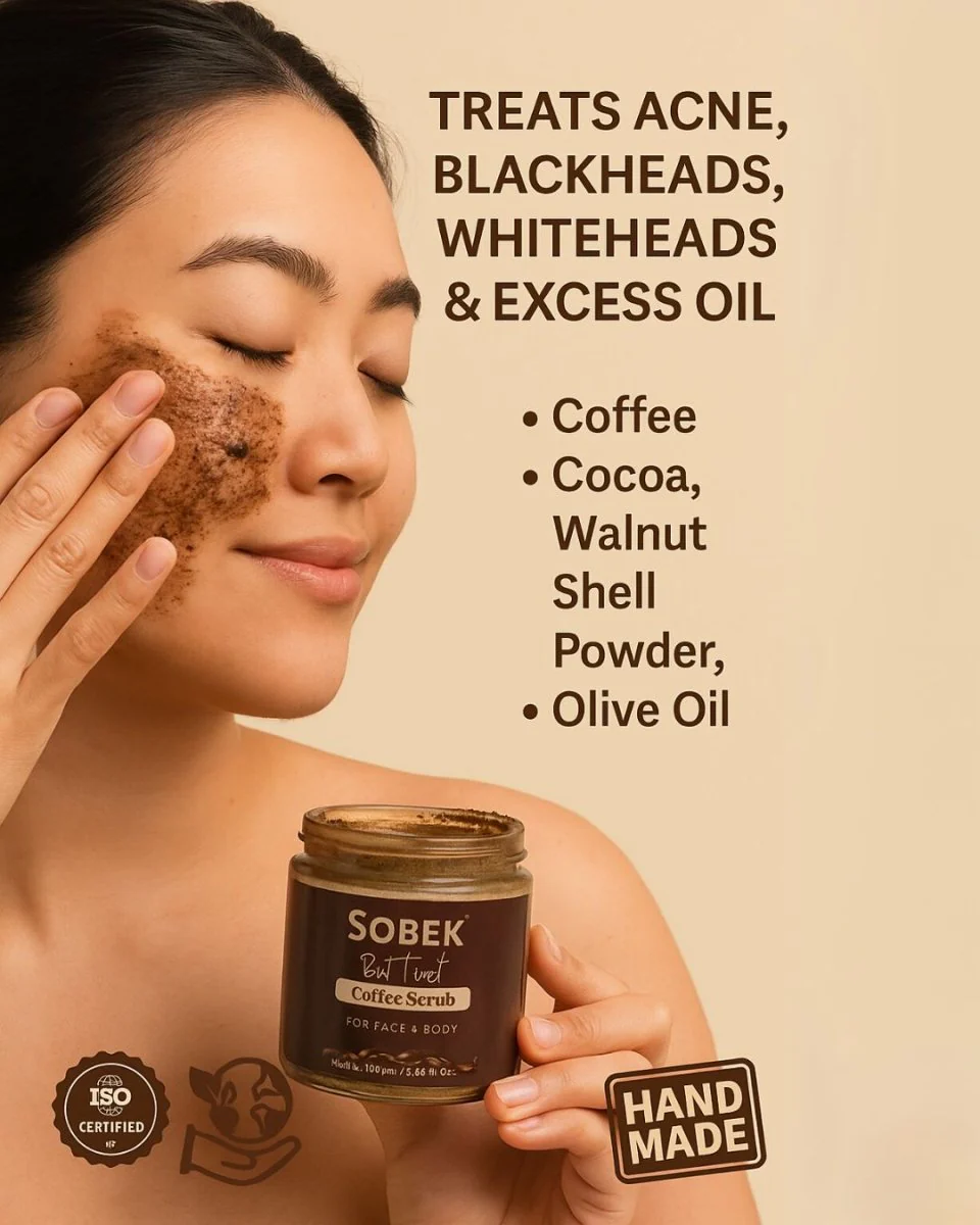 But First Coffee- Face And Body Scrub | Exfoliate, Acne And Tan - Image 4