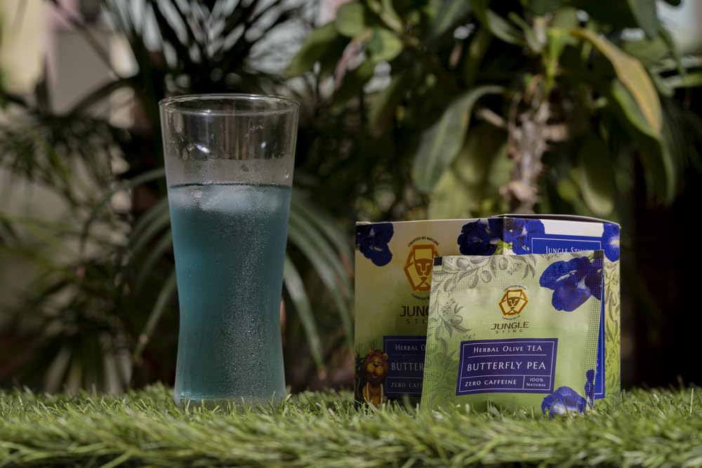 Butterfly Blue Pea Olive Tea | Antioxidant Herbal Infusion - Image 5