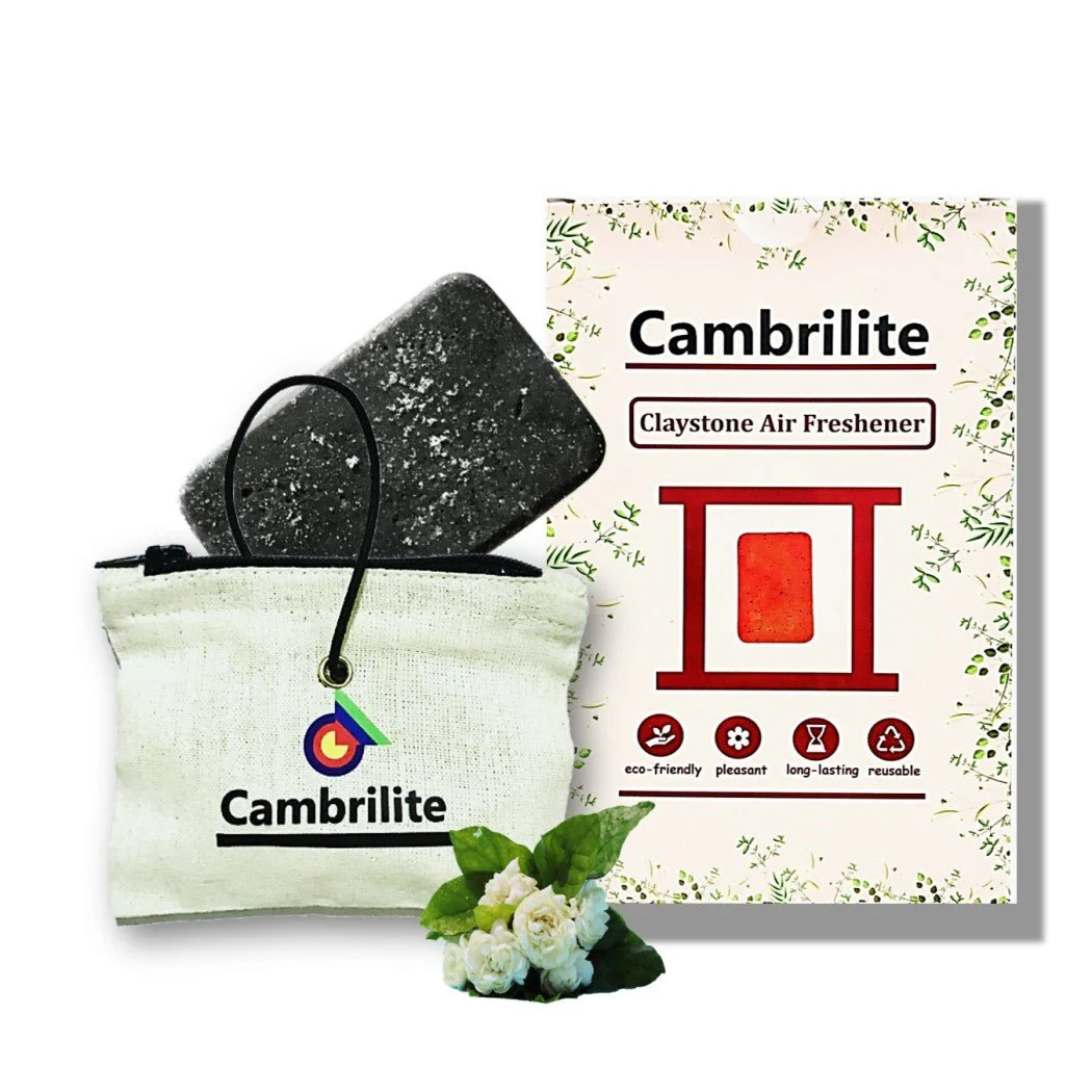 Cambrilite Camphor Claystone Car Freshener Sachet | Grey | Pack of 1 - Image 12
