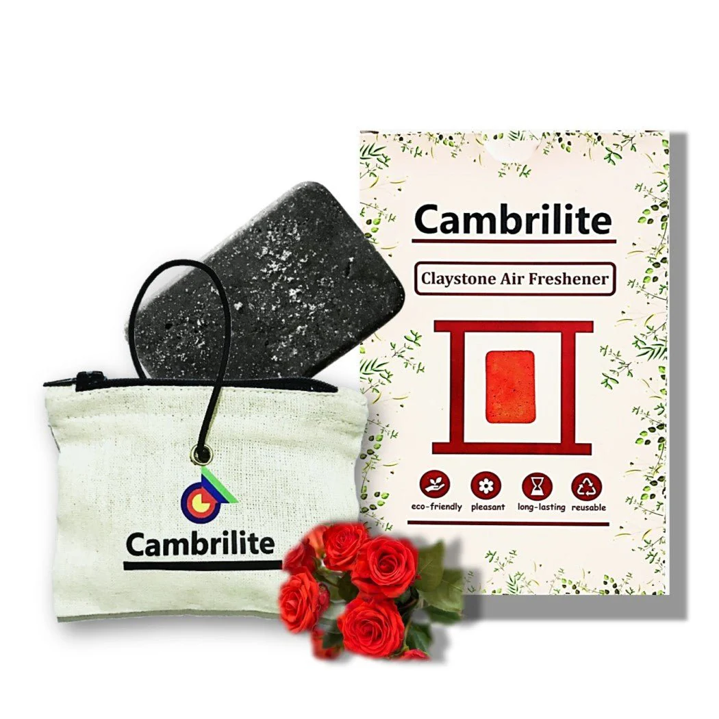 Cambrilite Camphor Claystone Car Freshener Sachet | Grey | Pack of 1 - Image 18