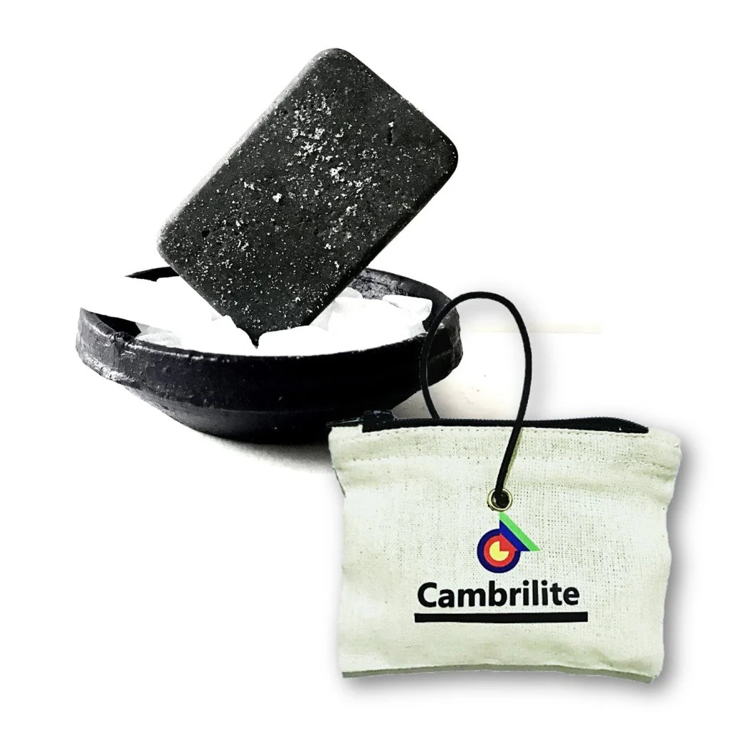 Cambrilite Camphor Claystone Car Freshener Sachet | Grey | Pack of 1 - Image 2
