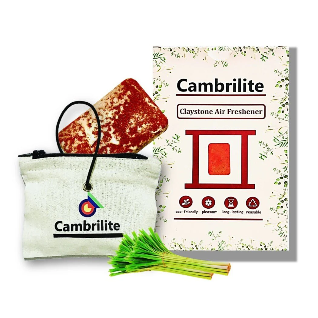 Cambrilite Camphor Claystone Car Freshener Sachet | Red | Pack of 1 - Image 14