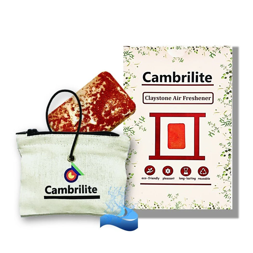 Cambrilite Camphor Claystone Car Freshener Sachet | Red | Pack of 1 - Image 16