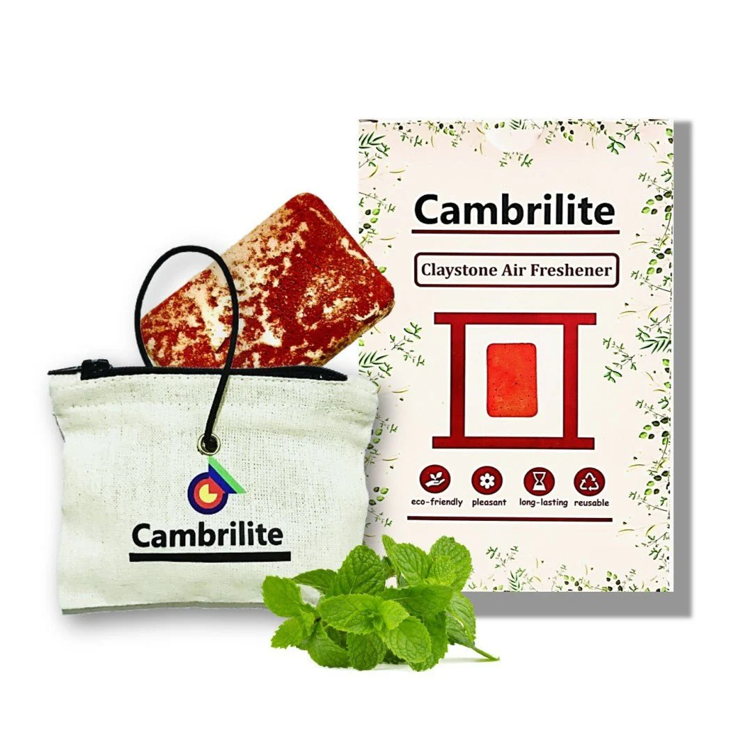 Cambrilite Camphor Claystone Car Freshener Sachet | Red | Pack of 1 - Image 17