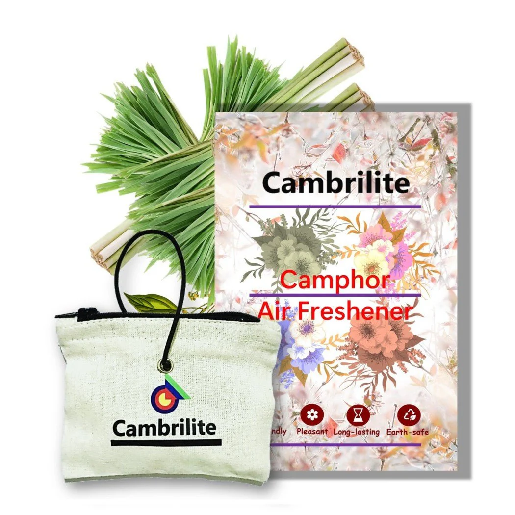 Cambrilite Camphor Hanging Pouch | Natural Air Freshener for Car - Image 10