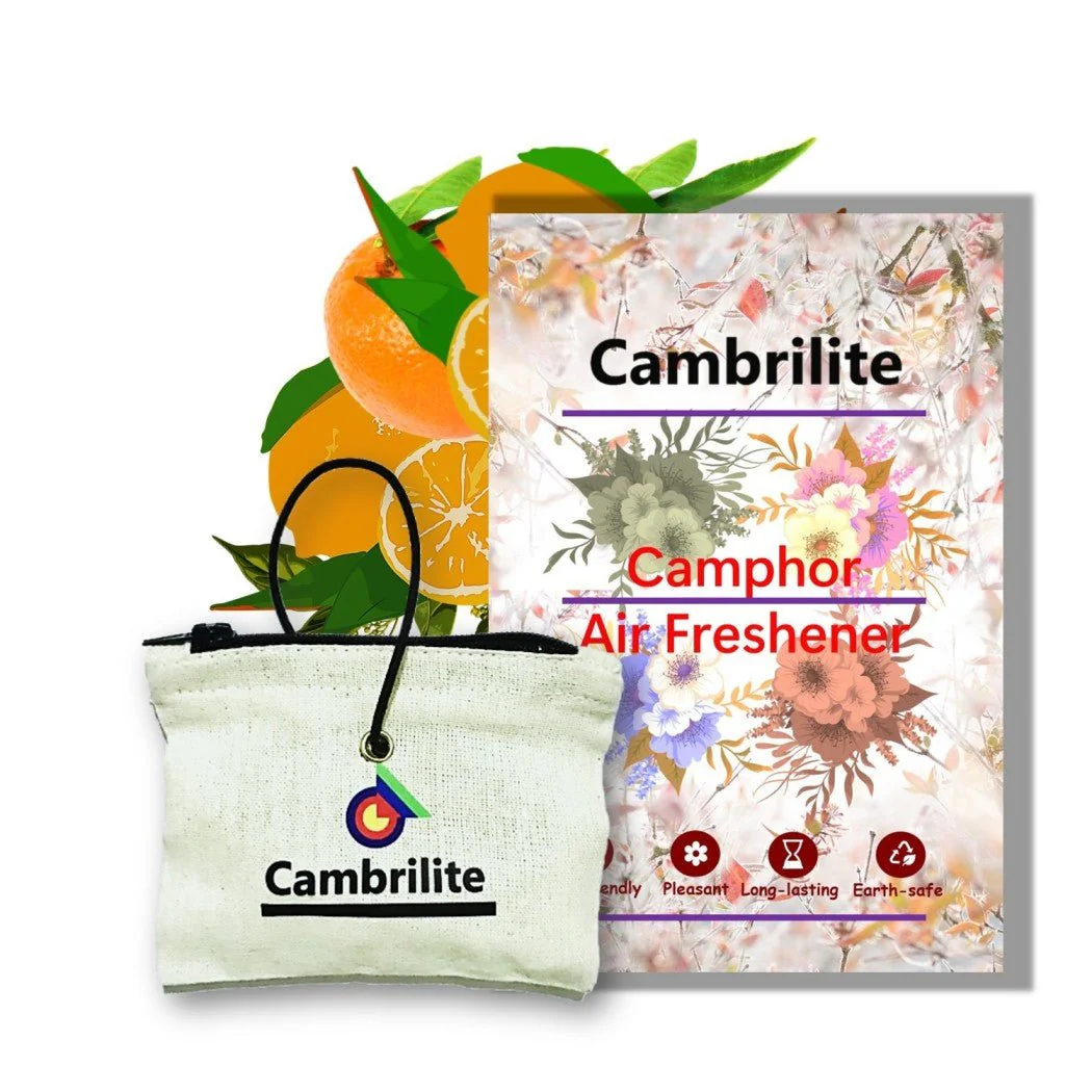 Cambrilite Camphor Hanging Pouch | Natural Air Freshener for Car - Image 14